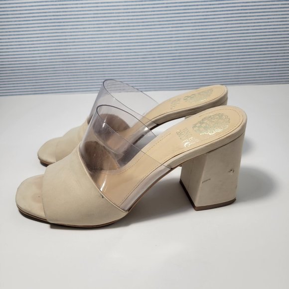 Vince Camuto Cream Mule Women's Size 6M - Picture 3 of 12